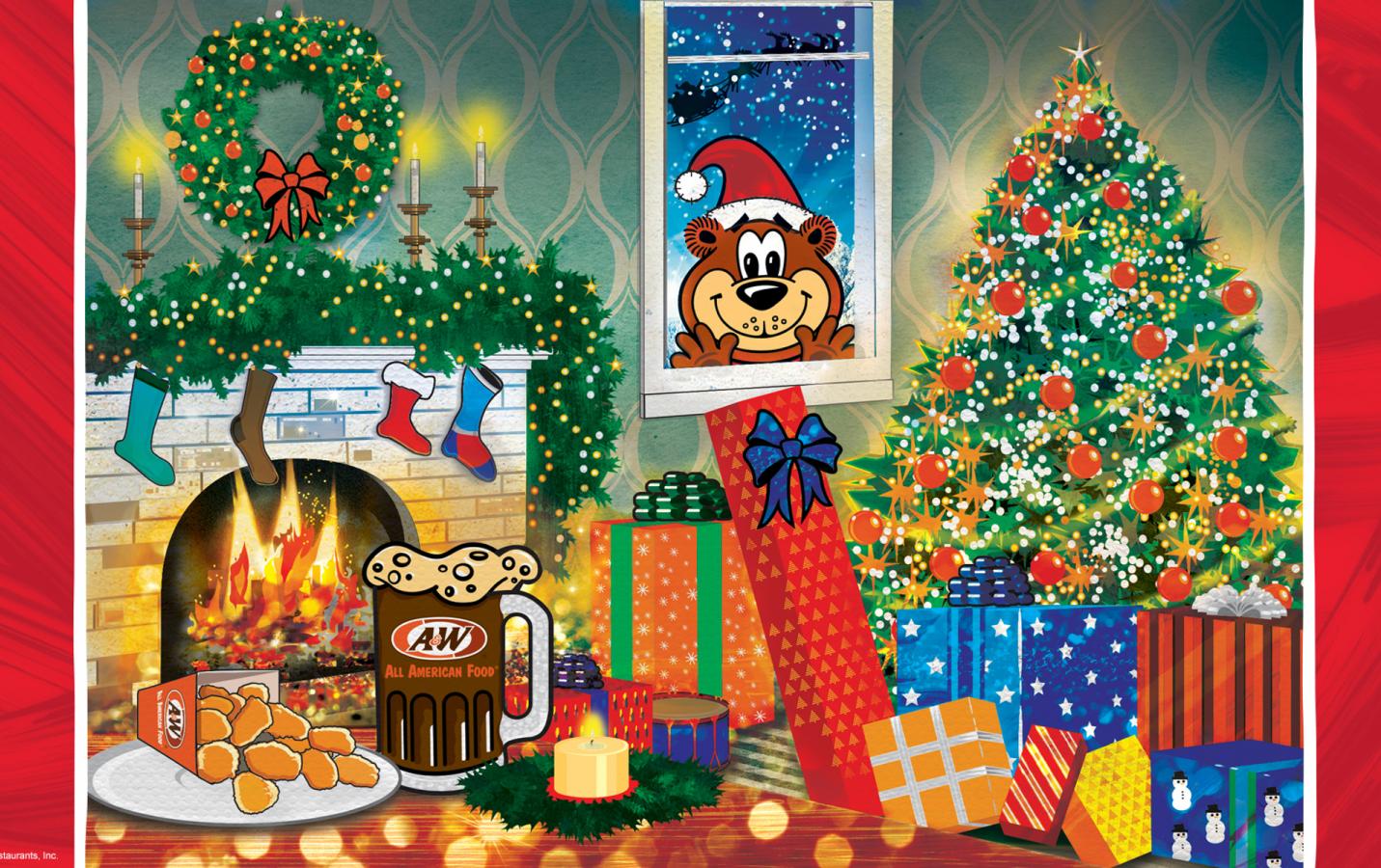 A&W Holiday Card 